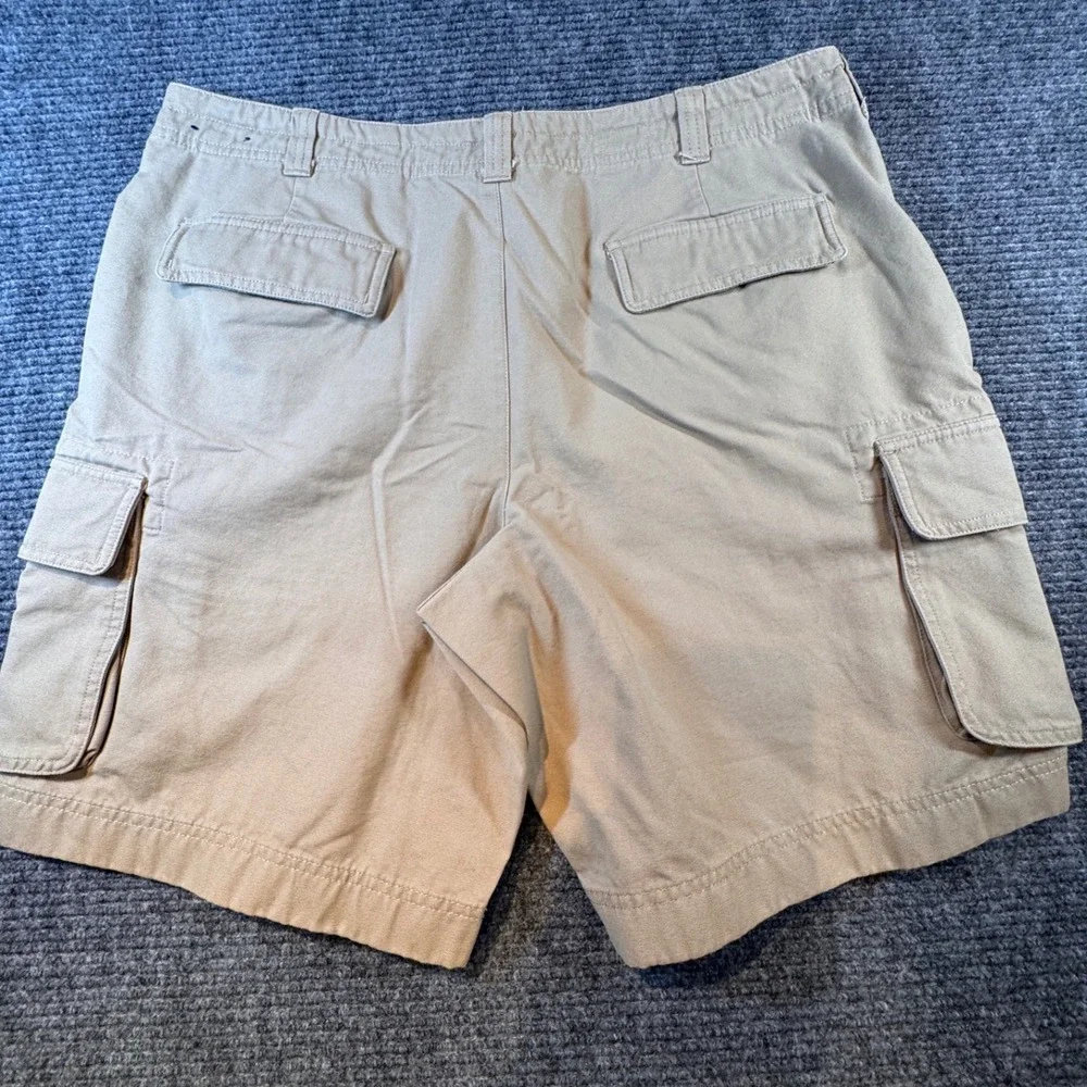 Brooks Brothers Cargo Shorts Mens 38 Brown Classic Length Skater‎ Hip Hop
